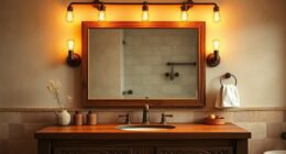 boho bathroom vanity lighting