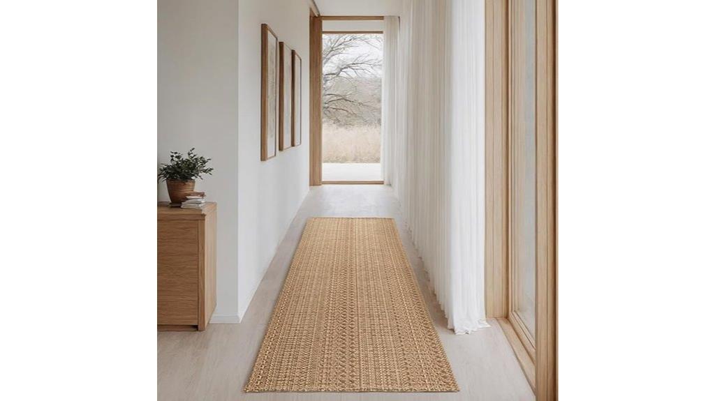 boho cotton hallway runner