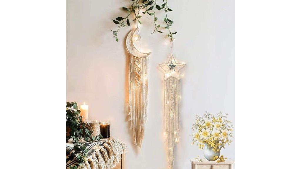 boho kids moon decor