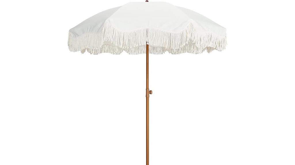 boho patio umbrella
