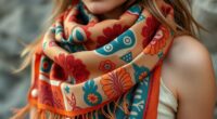boho printed scarf styles