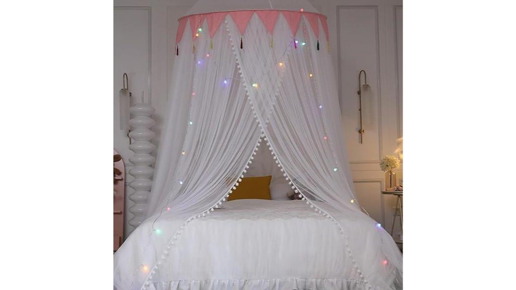 boho queen bed mosquito net