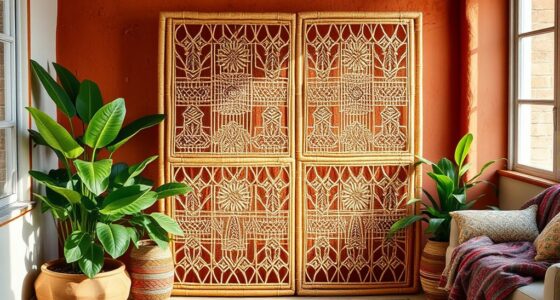 boho room divider ideas