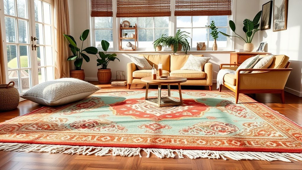 boho rugs for style