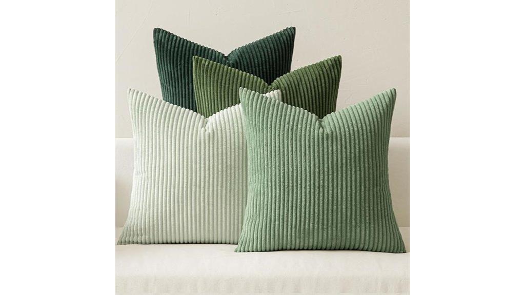 boho sage green pillow
