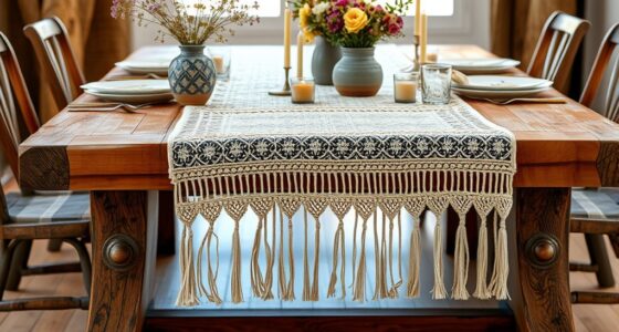 boho table runners collection