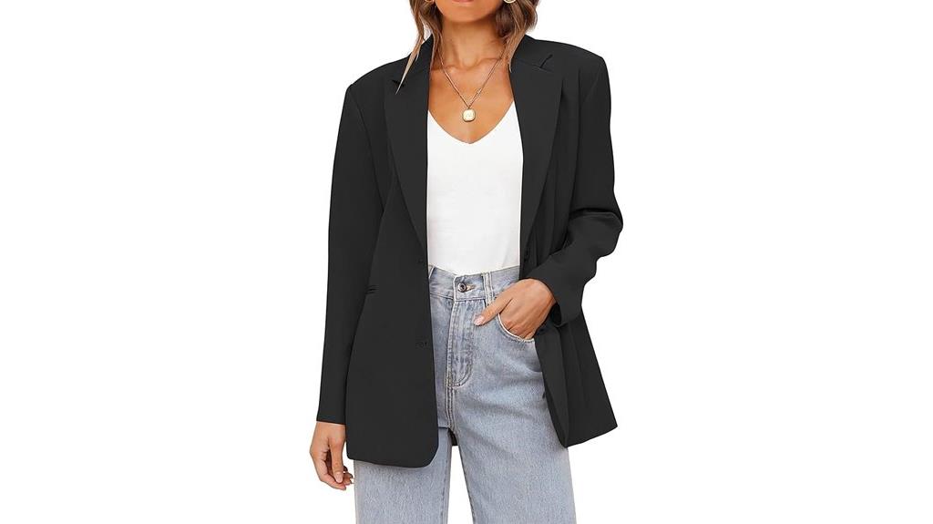 casual fall blazers with pockets