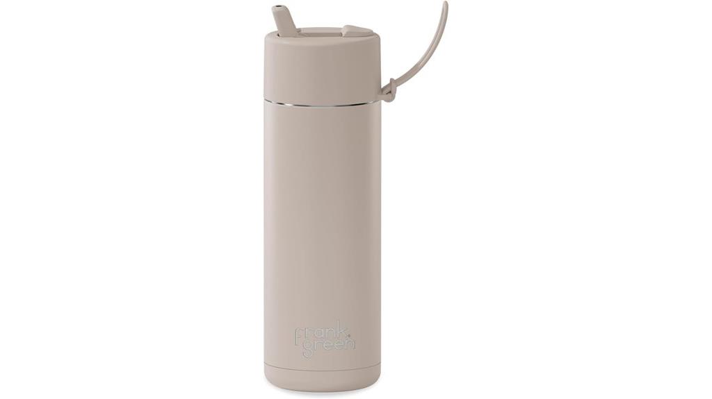 ceramic reusable water bottle