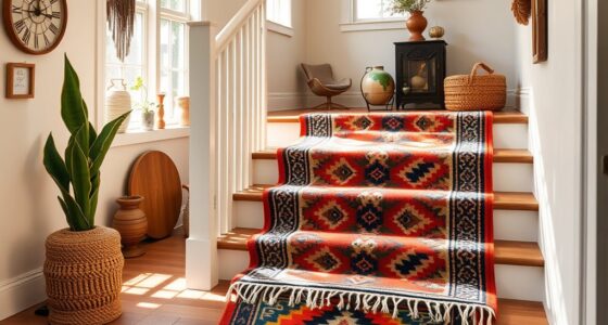 charming boho stair runners