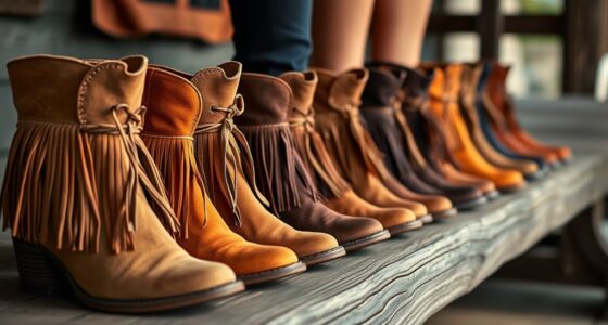 chic boho ankle boots