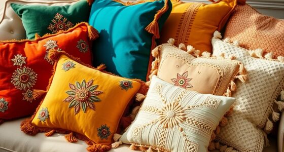 chic boho pillow covers