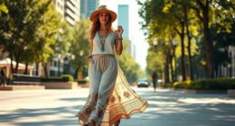 chic boho wide leg pants