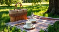 chic functional picnic baskets