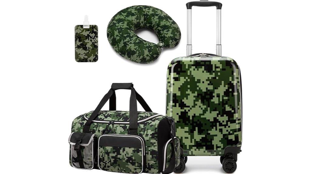 children s 3 piece spinner suitcase