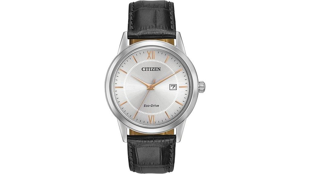 citizen classic leather watch