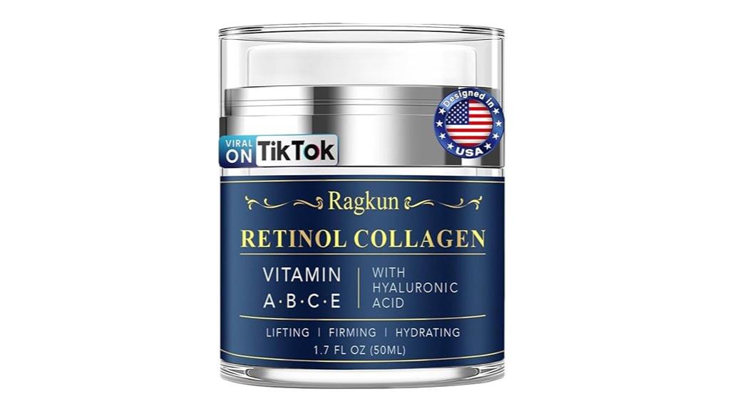 collagen infused retinol moisturizer