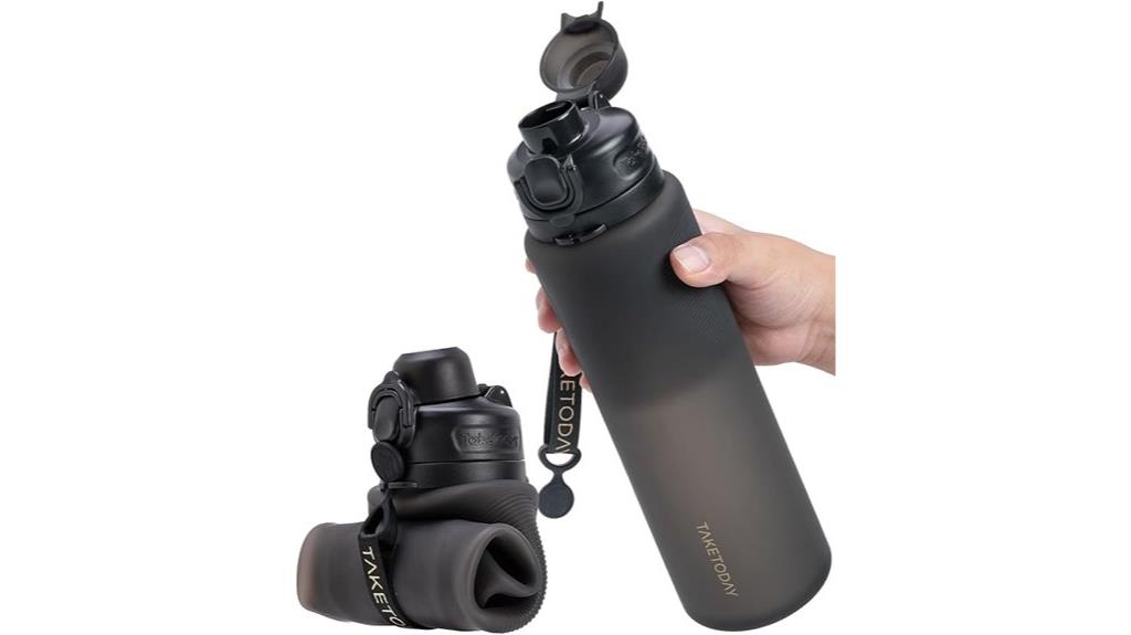collapsible bpa leakproof bottle