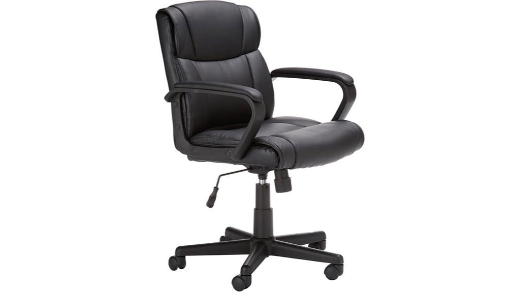 comfortable padded armchair