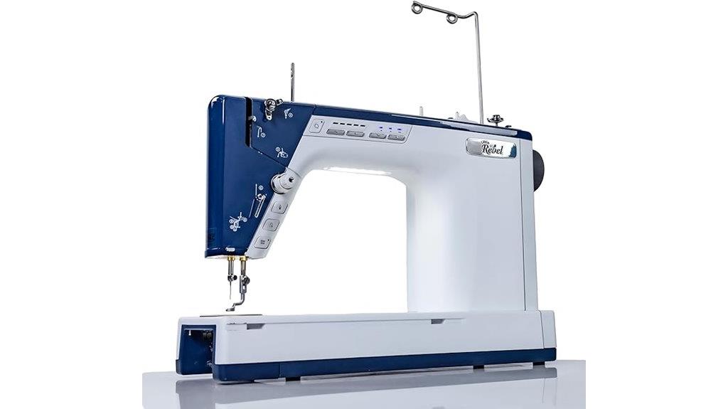 compact sewing and quilting machine