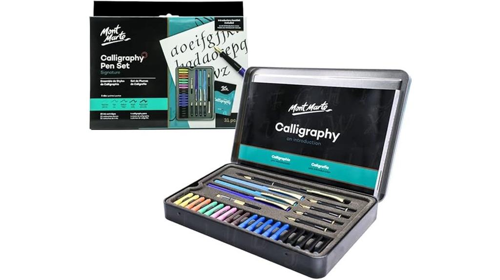 complete 32 piece calligraphy set