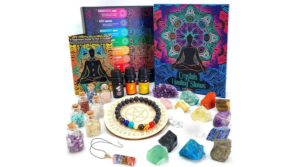complete crystal healing set