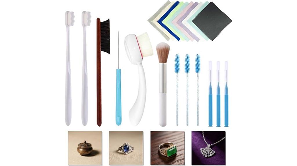 complete jewelry cleaning set