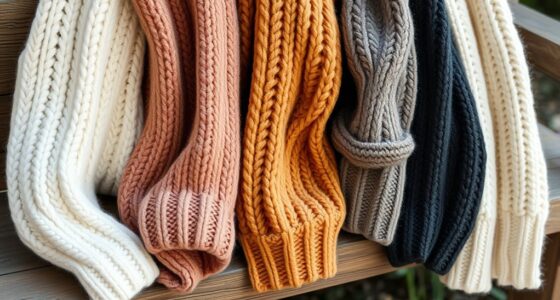 cozy chunky knit sweaters