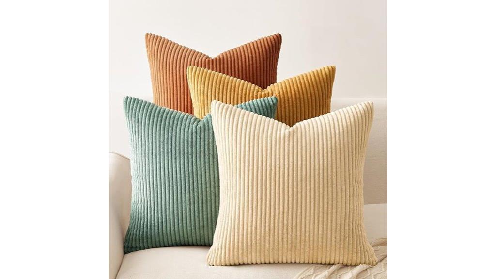 decorative pillow covers set