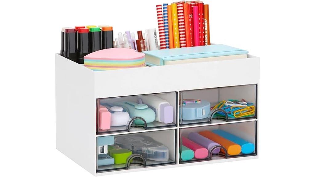 desktop drawer stationery organizer