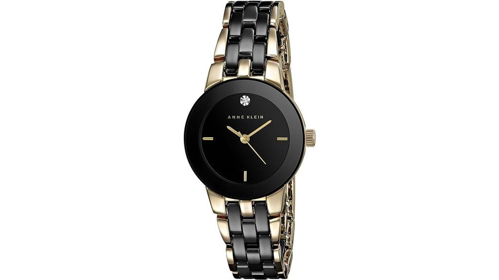 diamond dial ceramic watch