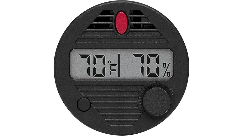 digital hygrometer with calibration