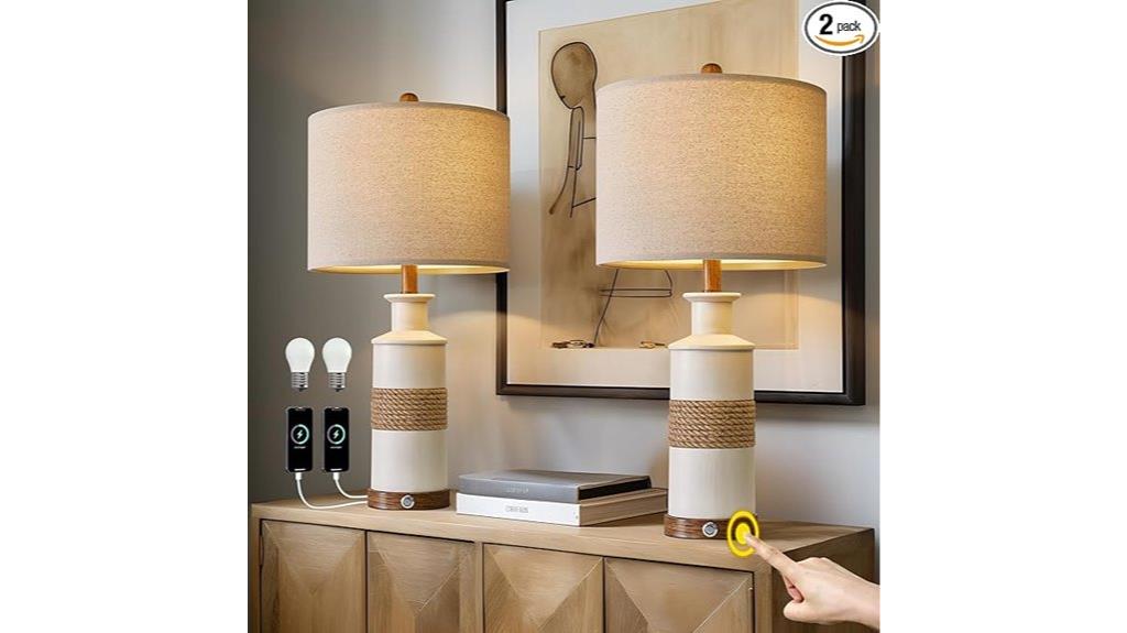 dimmable usb touch lamps