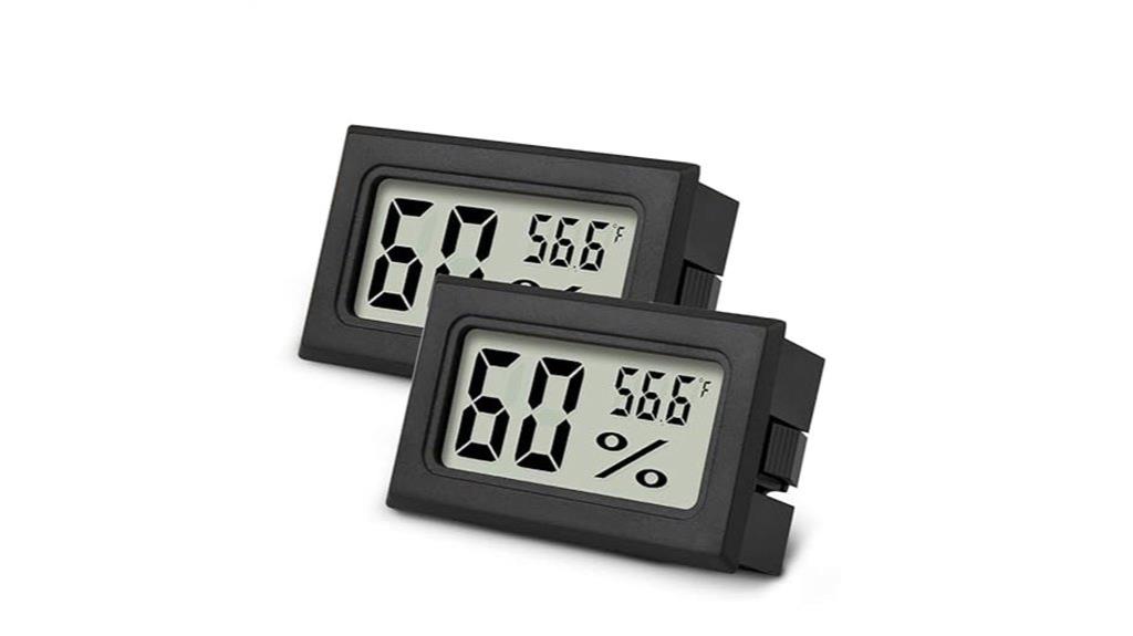dual indoor climate monitors