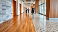 durable stylish high traffic flooring