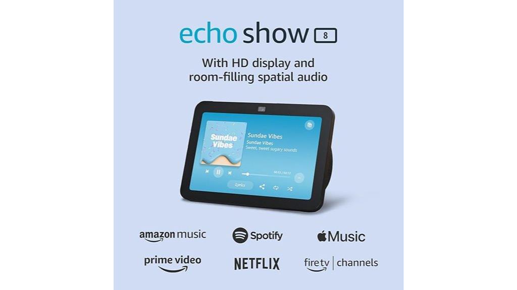 echo show 8 smart home