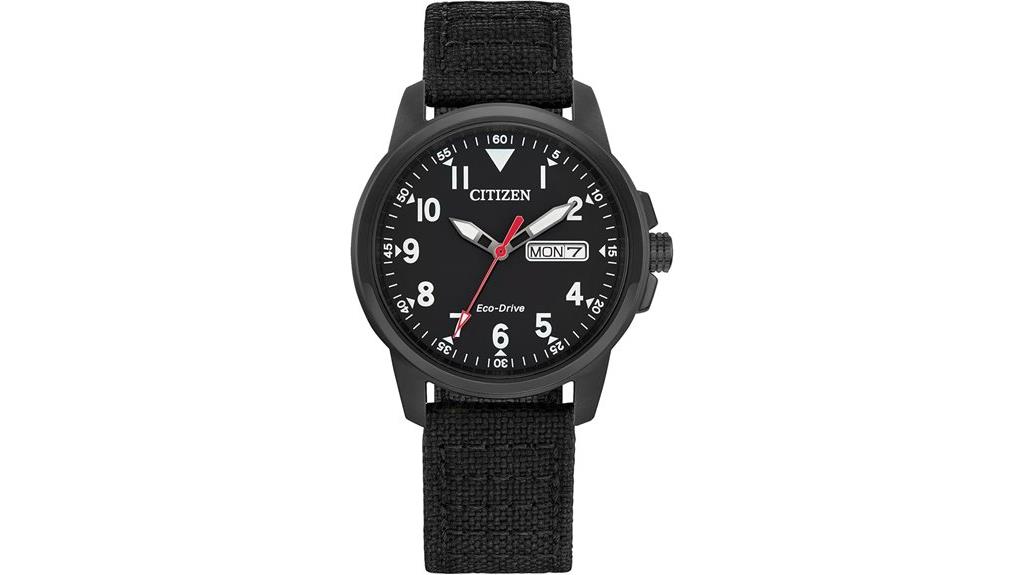 eco drive stainless nylon strap