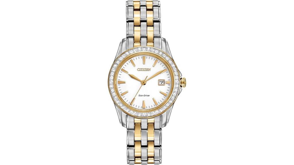 eco drive two tone dress