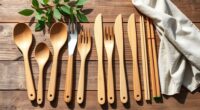 eco friendly bamboo utensil sets