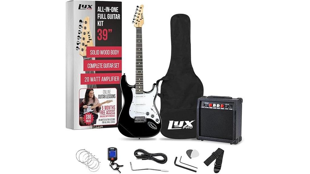 electric guitar starter kit