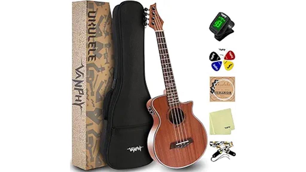 electric ukulele beginner kit