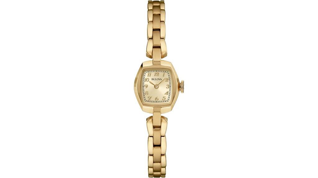 elegant mini quartz watch