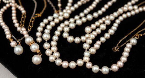 elegant pearl necklace collections