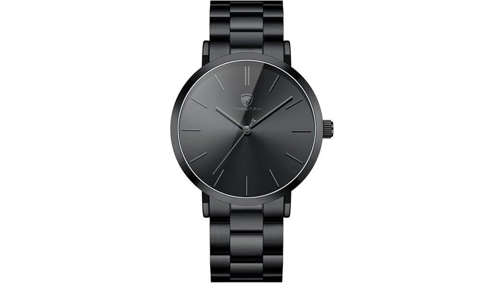 elegant slim minimalist watch