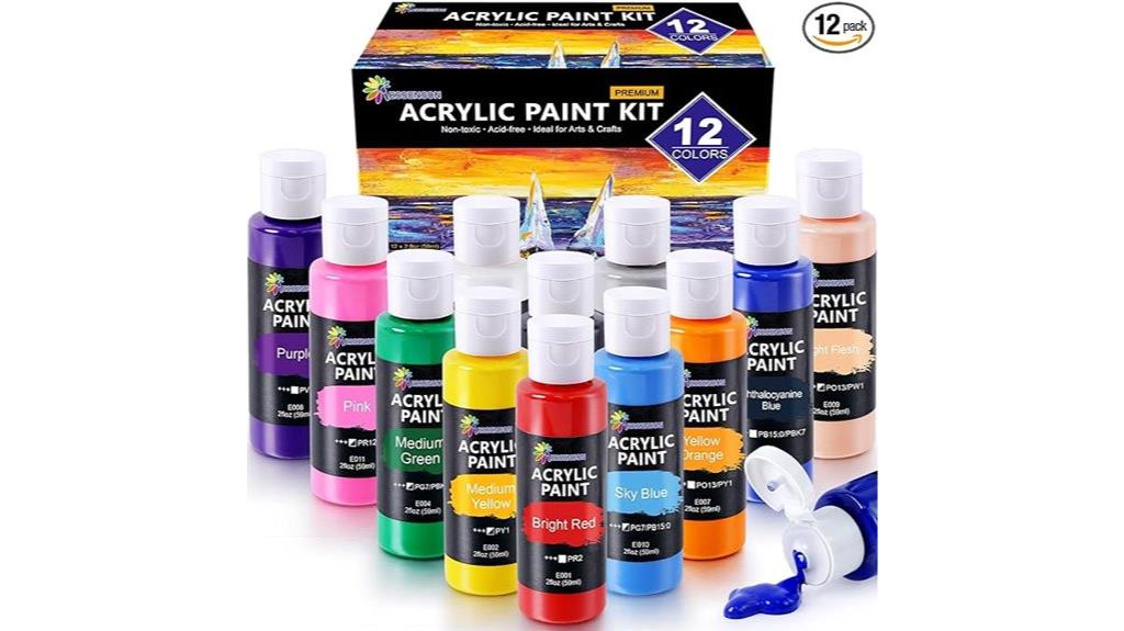 essenson 12 color acrylic set