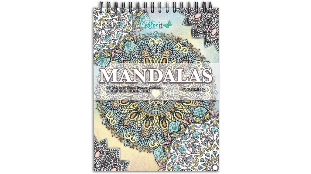 fifty mandala pattern book