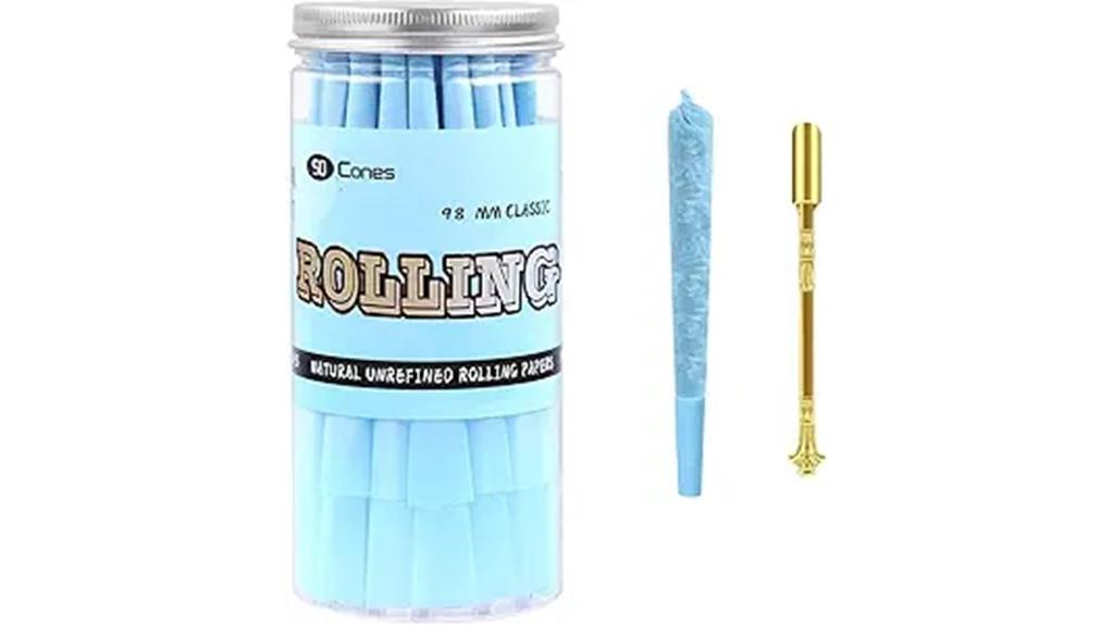 fifty pack cone rolling papers