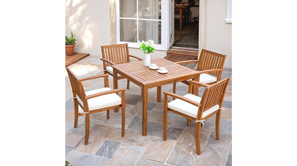five piece patio furniture