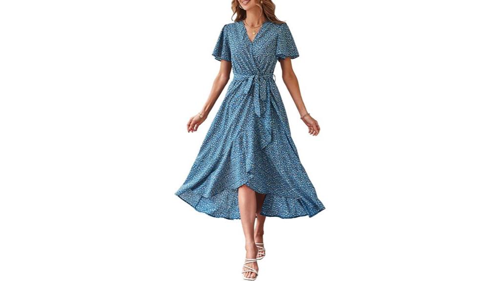 floral boho maxi dress