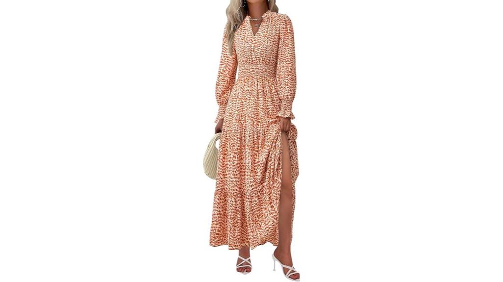 floral women s maxi dress