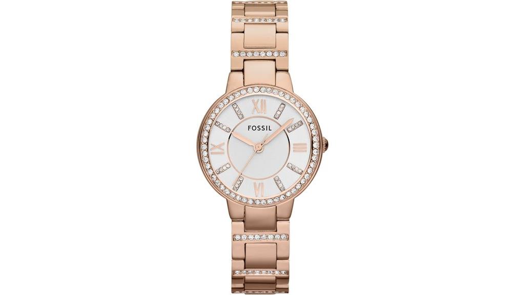 fossil virginia stainless steel